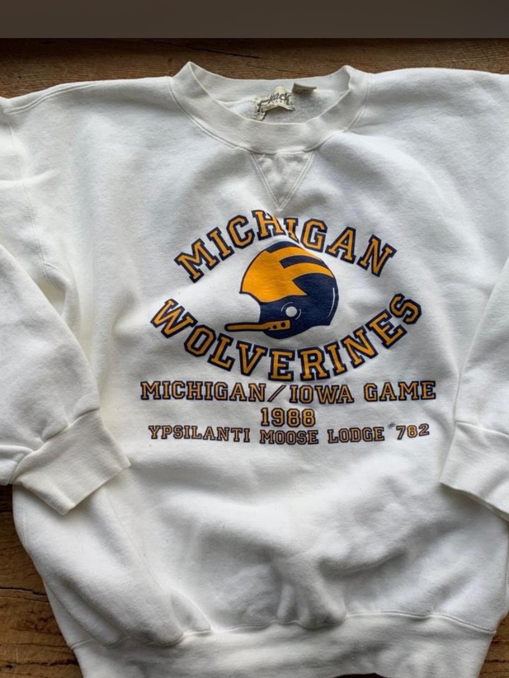 1988 Michigan Wolverines Vintage Sweatshirt